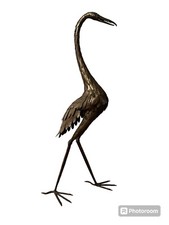 Scultura Cicogna Ferro Battuto