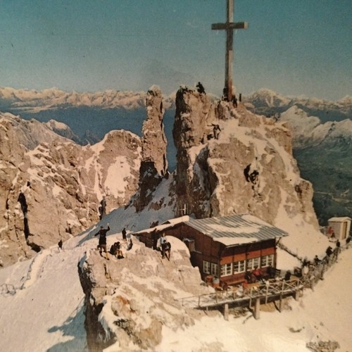 Cartolina vintage dolomiti - vintage,