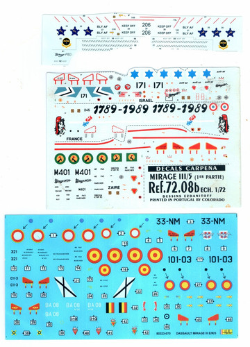 Decals carpena heller mirage - decals,