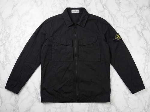 Stone island giacca - nera, 4
