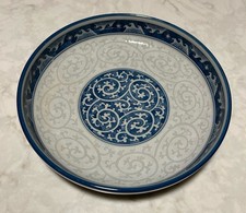 Piatto porcellana cinese riproduzione moderna stile Qianlong