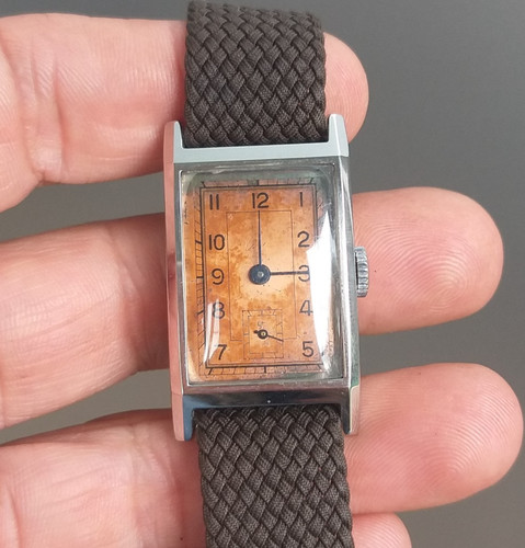 Orologio tank acciaio - orologio,