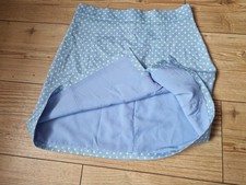 Minigonna Zara blu verde a