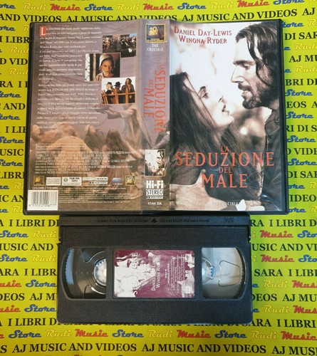 Vhs film seduzione del male - seduzione,