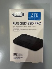LaCie Rugged SSD Pro SSD - 2 TB NEW OPEN BOX