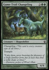 MTG 4x GAME-TRAIL CHANGELING