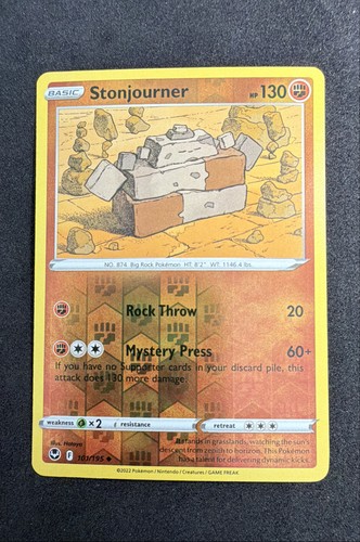 Stonjourner 101 195 swsh12 - stonjourner, 101/195