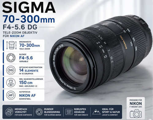 Sigma 300 4 5 6 - mm, d