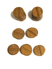 Lotto di 50 gettoni telefonici