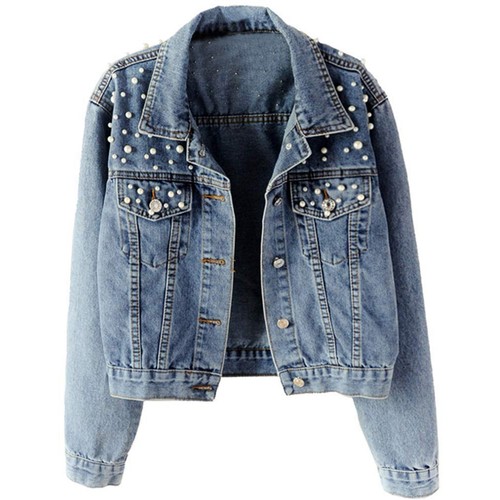 Giacca jeans donna - jeans, oversize