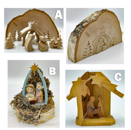 Lotto pezzi presepe da - lotto,