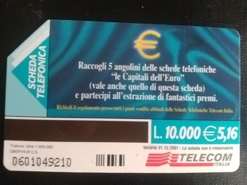 Scheda telefonica giro - scheda,