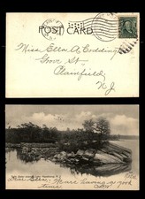 Mayfairstamps US 1906 Lake Hopatcong a Plainfield Lake cartolina aau_40387