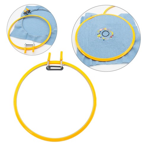 Anello per ricamo plastica - anello, in