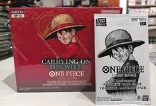 One Piece Card Game OP-13 Booster Box Carrying on his Will Eng + Pack Sealed