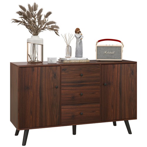 Homcom credenza moderna - con, 2