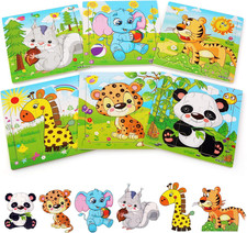 Puzzle in Legno Bambini 2 3 4