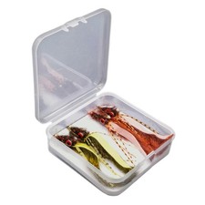 Kit di 4 mosche per la pesca a