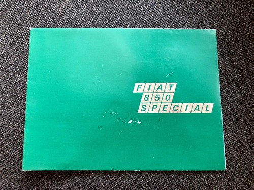 Fiat 850 special 1969 depliant - special,