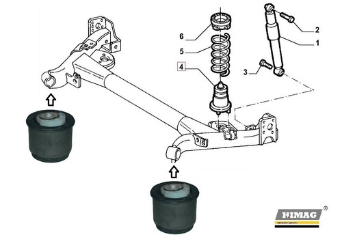 Silentblock braccio - silentblock,