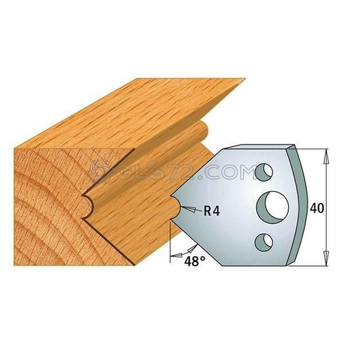 Coppia coltelli sagomati - coppia,