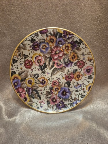 Piatto decoupage vintage - , 10"