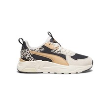 Puma Trinity Lite Animal Bianco Nero Scarpe Donna Sportive Sneakers 394765 01