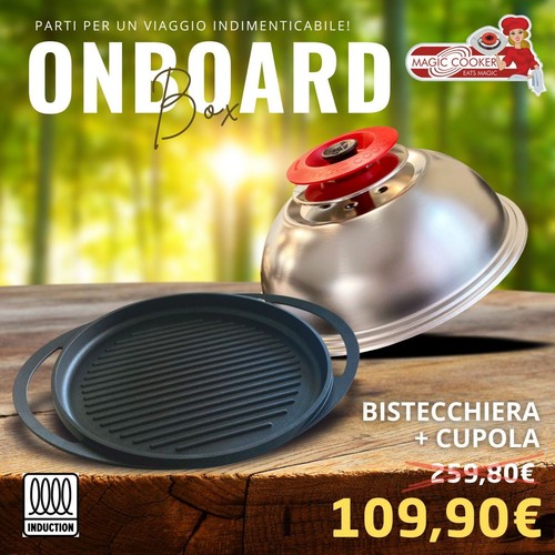 Bistecchiera cupolone magic - e,