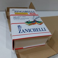 Vocabolario Lo Zingarelli 2003 dizionario italiano Zanichelli
