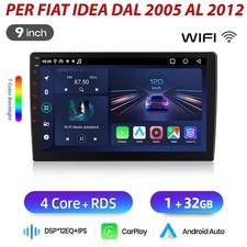 Autoradio 9" Android Fiat idea
