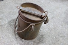 ancien pot a lait creme porte