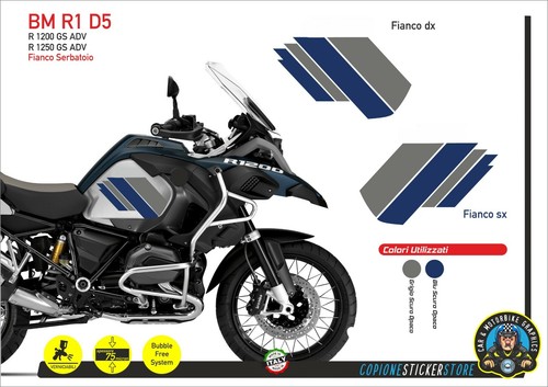 Adesivi bmw 1250 r1200 - 1250/r1200, gs