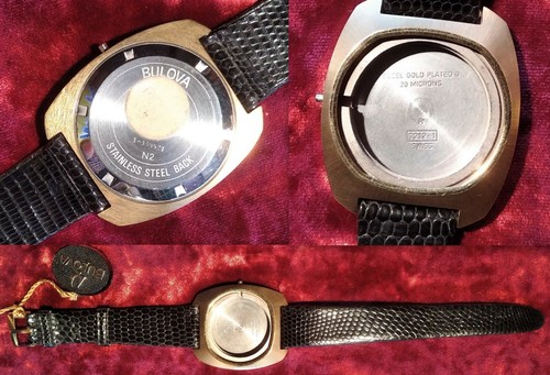 Bulova cassa orologio placcata - bulova,