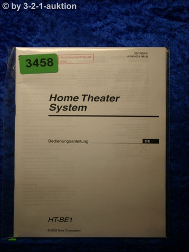 Sony manuale istruzioni - manuale,