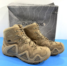 STIVALI USATI 8,5 REG UOMO LOWA ZEPHYR GTX MID TF GORE-TEX DESERT 310537