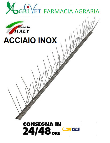 Dissuasore inox 80 spilli - dissuasore,