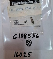 NOS TRACTOR PARTS G108556 VALVE POPPET Case IH MAGNUM 180, 580L, MAGNUM 275, MX