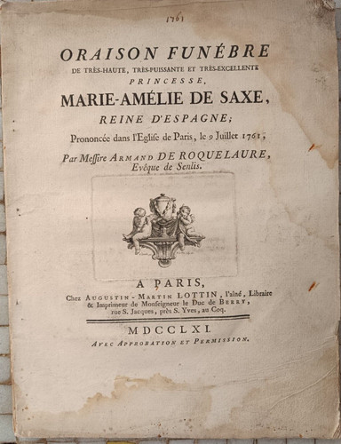 Oraison funèbre marie amélie - funèbre, marie-amélie