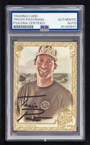 Carta travis pastrana firmata - carta,