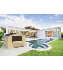 CHIOSCO IN LEGNO DA ESTERNO