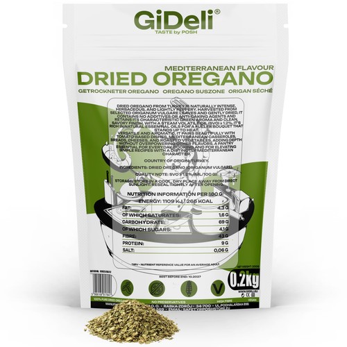 Origano 200g foglie secche - origano,