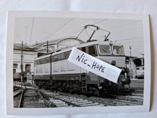 Fotografia Locomotore Elettrico FS E 656.030 su piattaforma girevole 