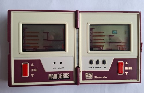 Nintendo game watch mario - game, &