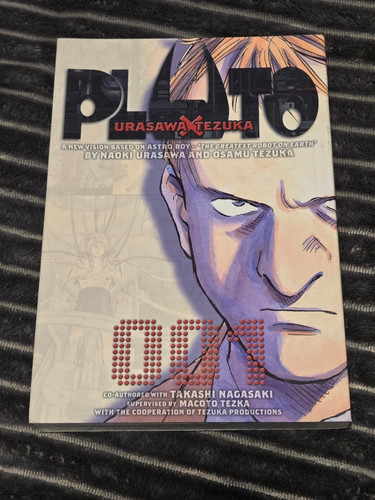 Pluto vol manga - vol, copertina