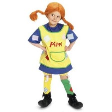 MICKI 44360004 costume pippi calzelunghe 4/5 con accessori
