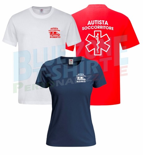 Maglietta autista soccorritore - maglietta,