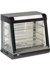 Nuova vetrina riscaldata/vetrina scalda torta-660 mm scaldapollo,