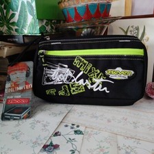 Seven Bustina 2 Zip Astuccio Portapenne Blaster Scuola Raro Collezione 