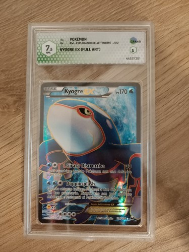 Kyogre full art gradd 5 - kyogre, ex