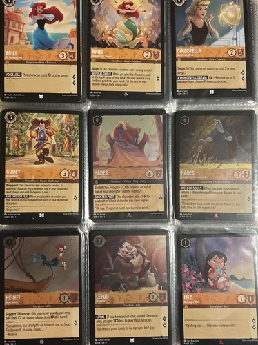 Disney lorcana lotto - lotto, carte